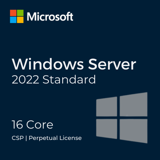 Windows Server 2022 Standard 16 Core License Pack 8987
